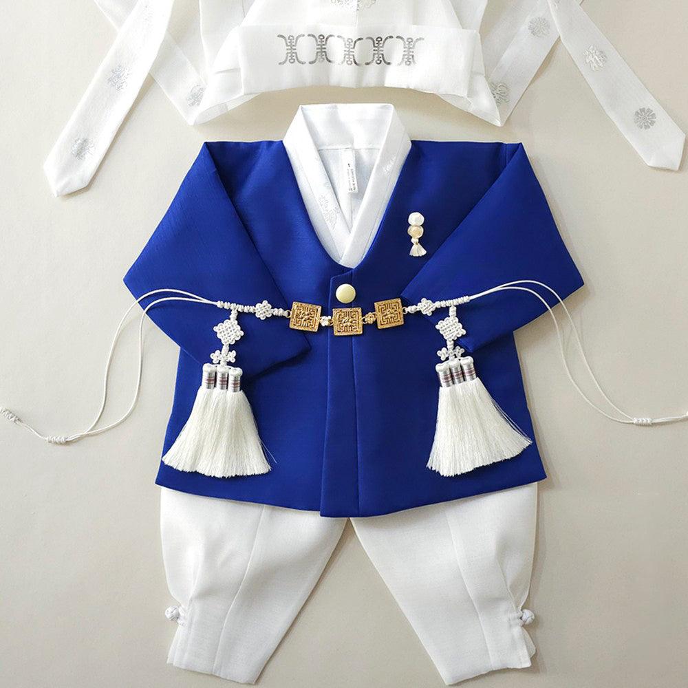Sihoo Sky Blue Hanbok (100D-1YR) - Native Korean