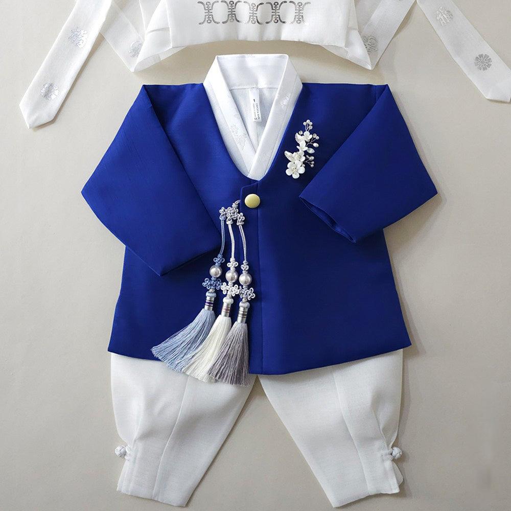 Sihoo Sky Blue Hanbok (100D-1YR) - Native Korean