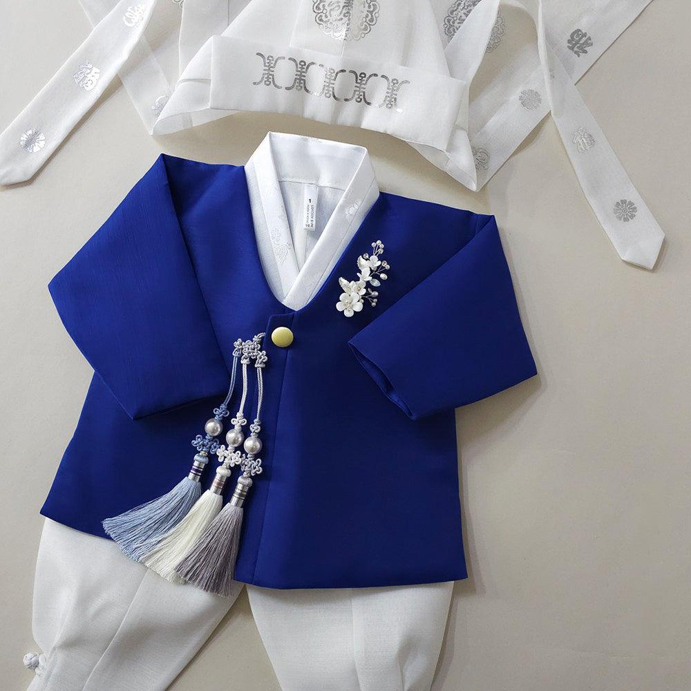 Sihoo Sky Blue Hanbok (100D-1YR) - Native Korean