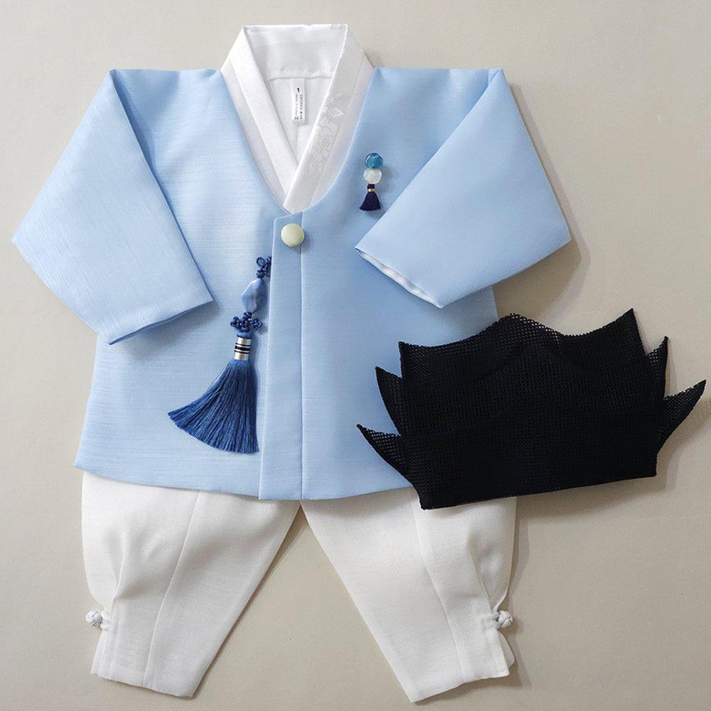 Sihoo Sky Boy Hanbok (100D-1YR) - Native Korean