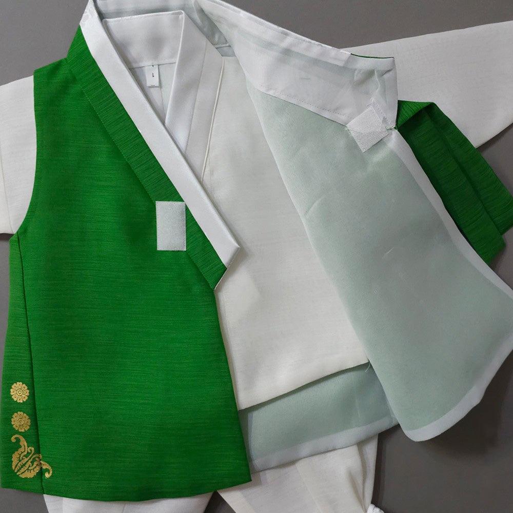 Taeri Green Boy Hanbok (1-8YR) - Native Korean