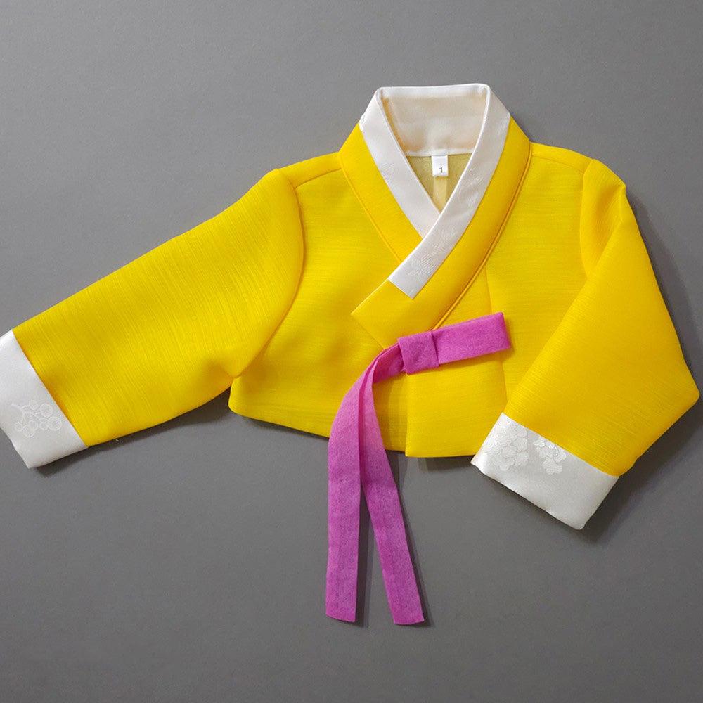 Taeri Green Yellow Girl Hanbok (1-8YR) - Native Korean