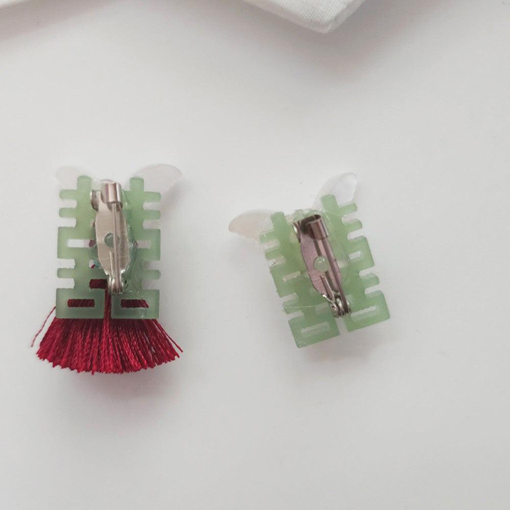 Traditional Butterfly Brooch - Native Korean