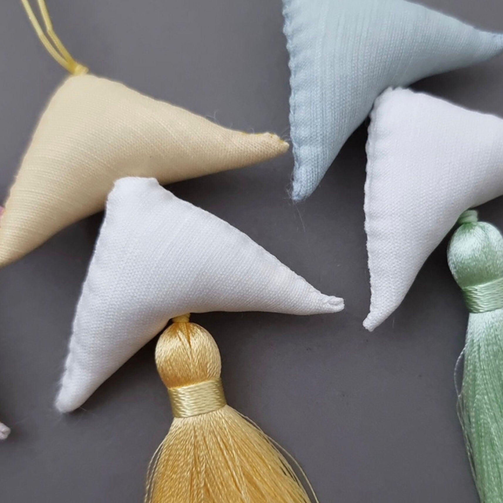 Triangle Cushion Tassel Norigae - Native Korean
