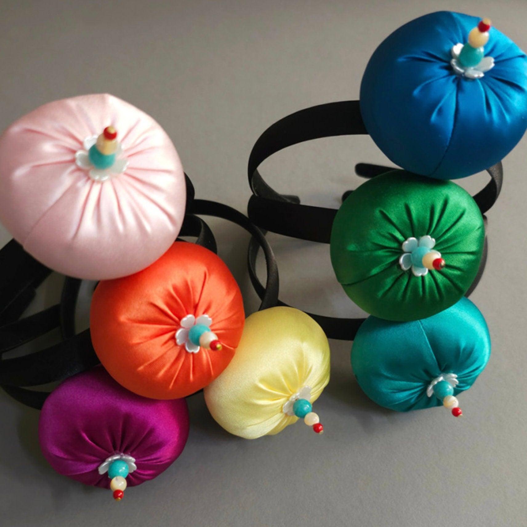 Vibrant Jade Cushion Headband - Native Korean