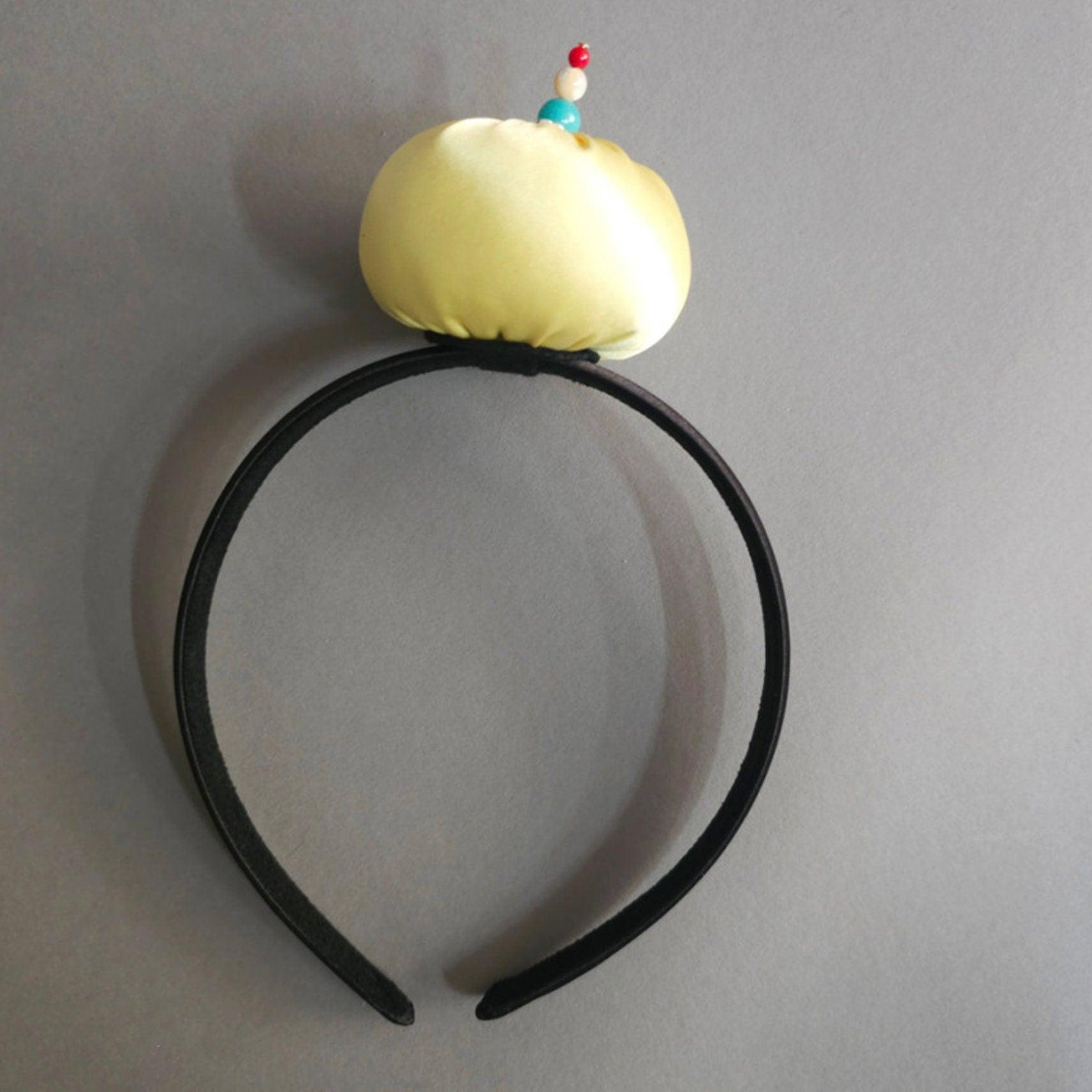 Vibrant Jade Cushion Headband - Native Korean