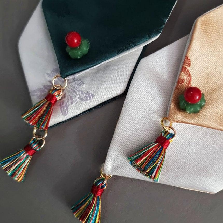 Vivid Double-Side Hair Tie - Native Korean