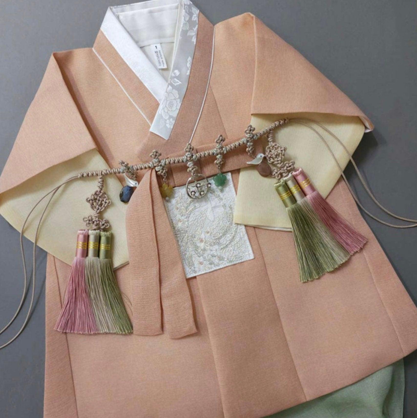 Woojin Coral Boy Hanbok (100D-12YR) - Native Korean