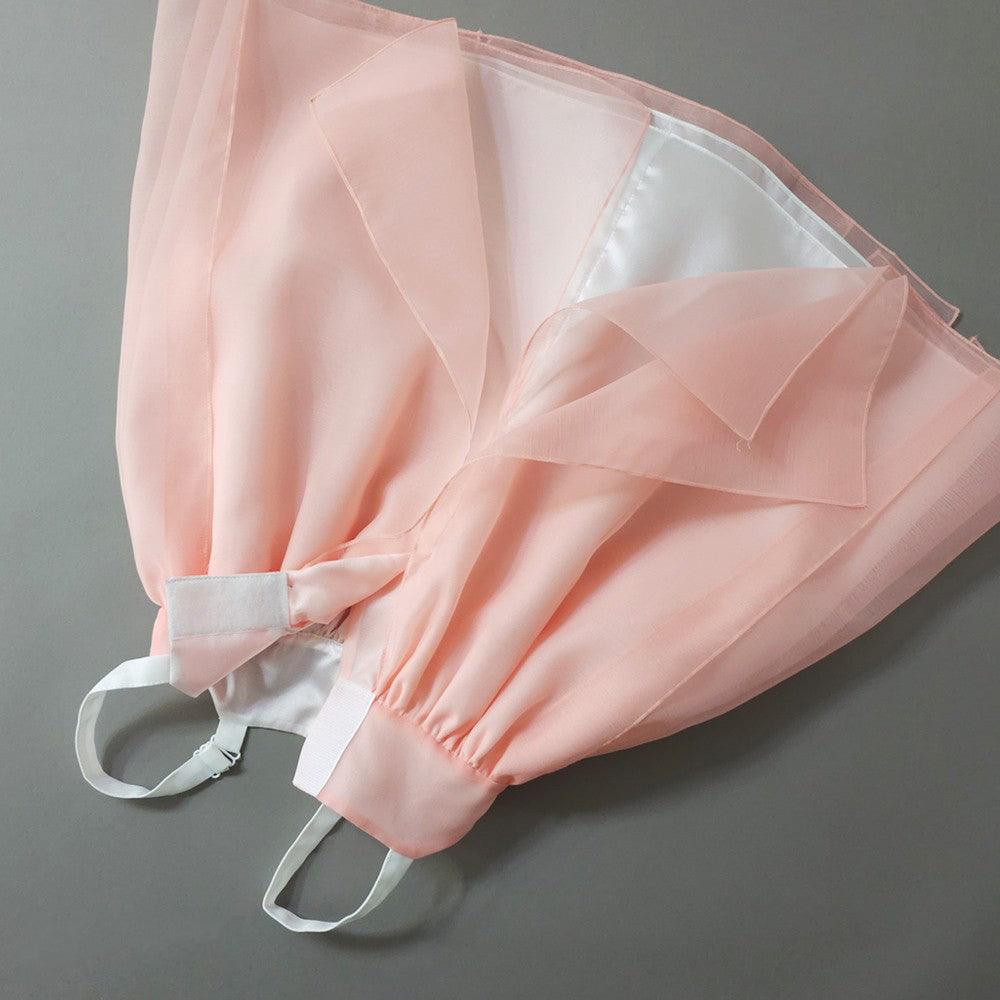 Youl Flared Coral Girl Hanbok (100D-15YR) - Native Korean
