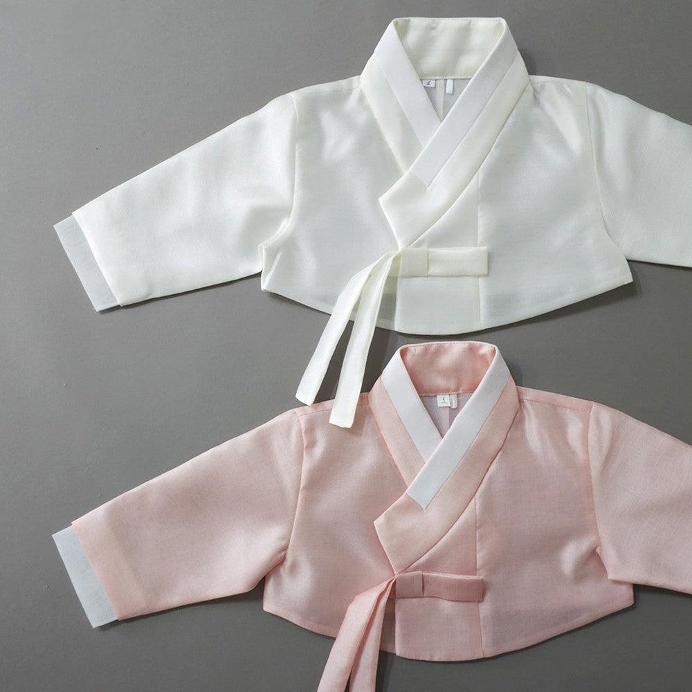 Youl Flared Light Pink Girl Hanbok (100D-15YR) - Native Korean