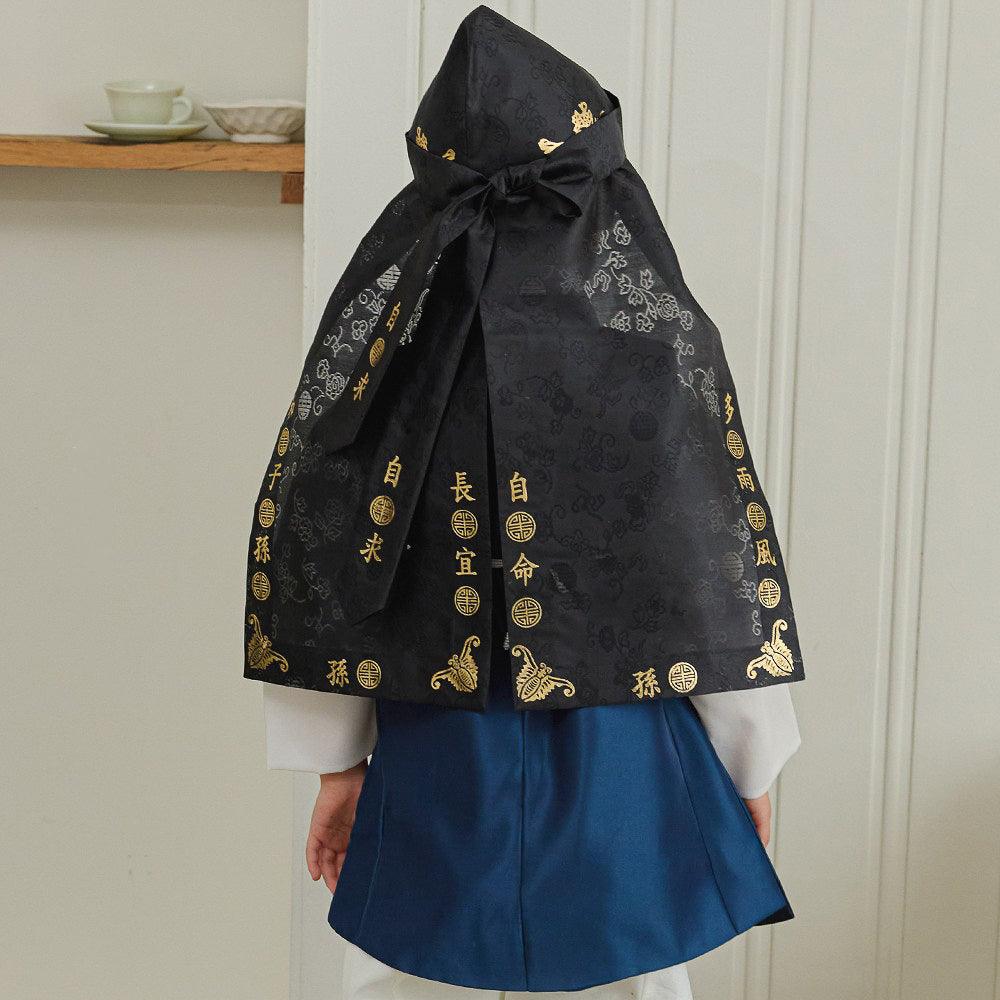 Yuhan Navy Ivory Boy Hanbok (100D-15YR) - Native Korean