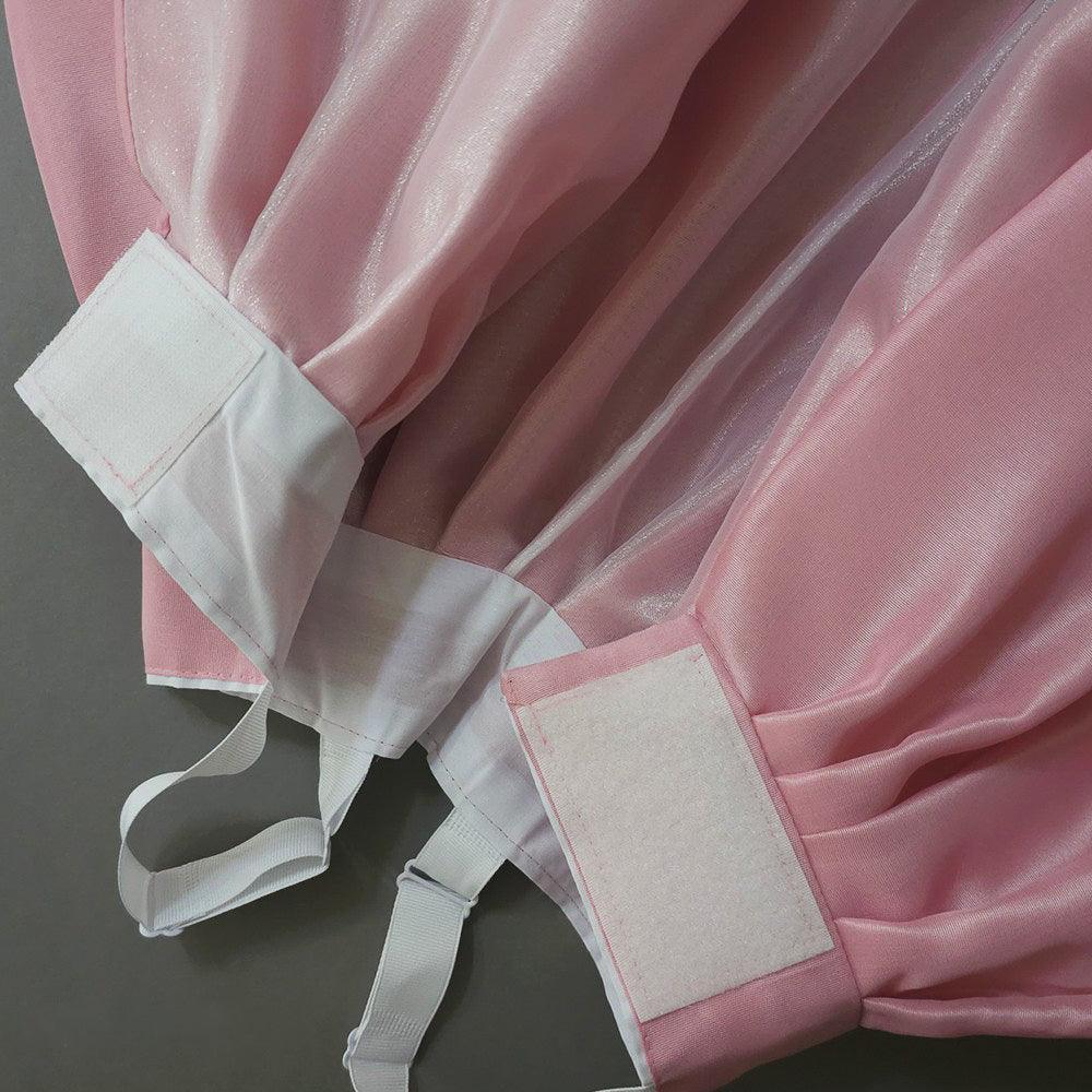 Yumin Blue Pink Girl Hanbok (100D-15YR) - Native Korean