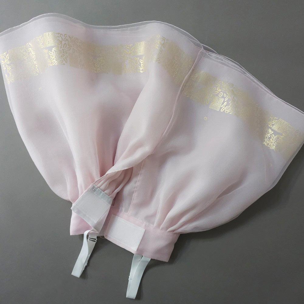 Yurim Gold Foil Light Pink Skirt Girl Hanbok (1-10YR) - Native Korean