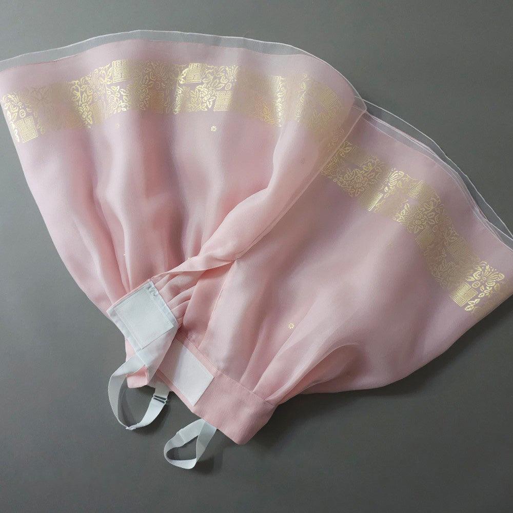 Yurim Gold Foil Pink Skirt Girl Hanbok (1-10YR) - Native Korean