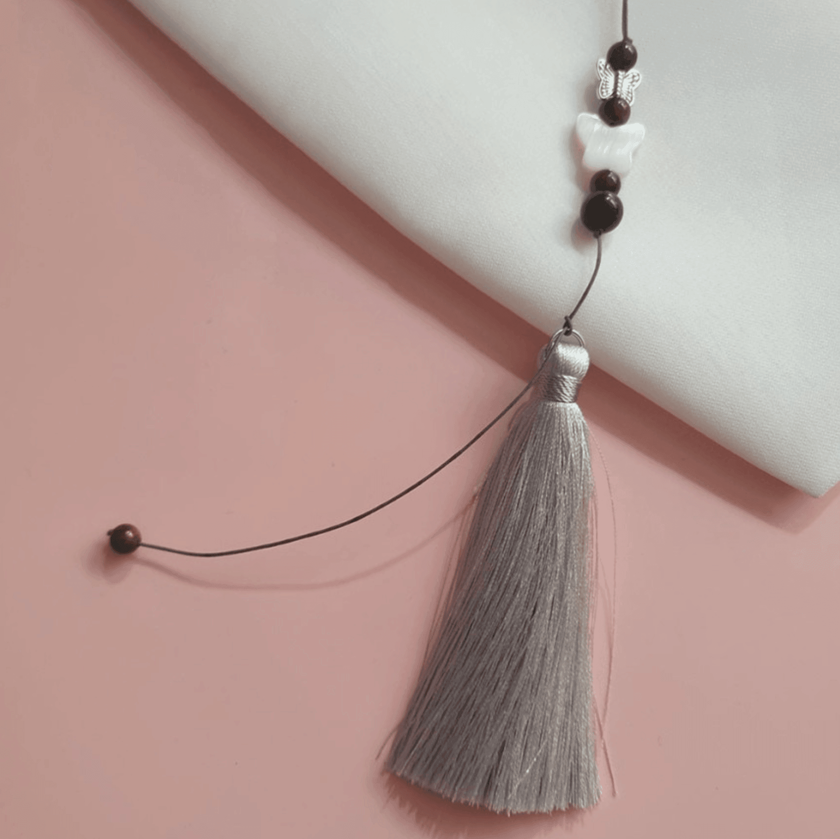 Butterfly Elegance Tassel Norigae - Native Korean