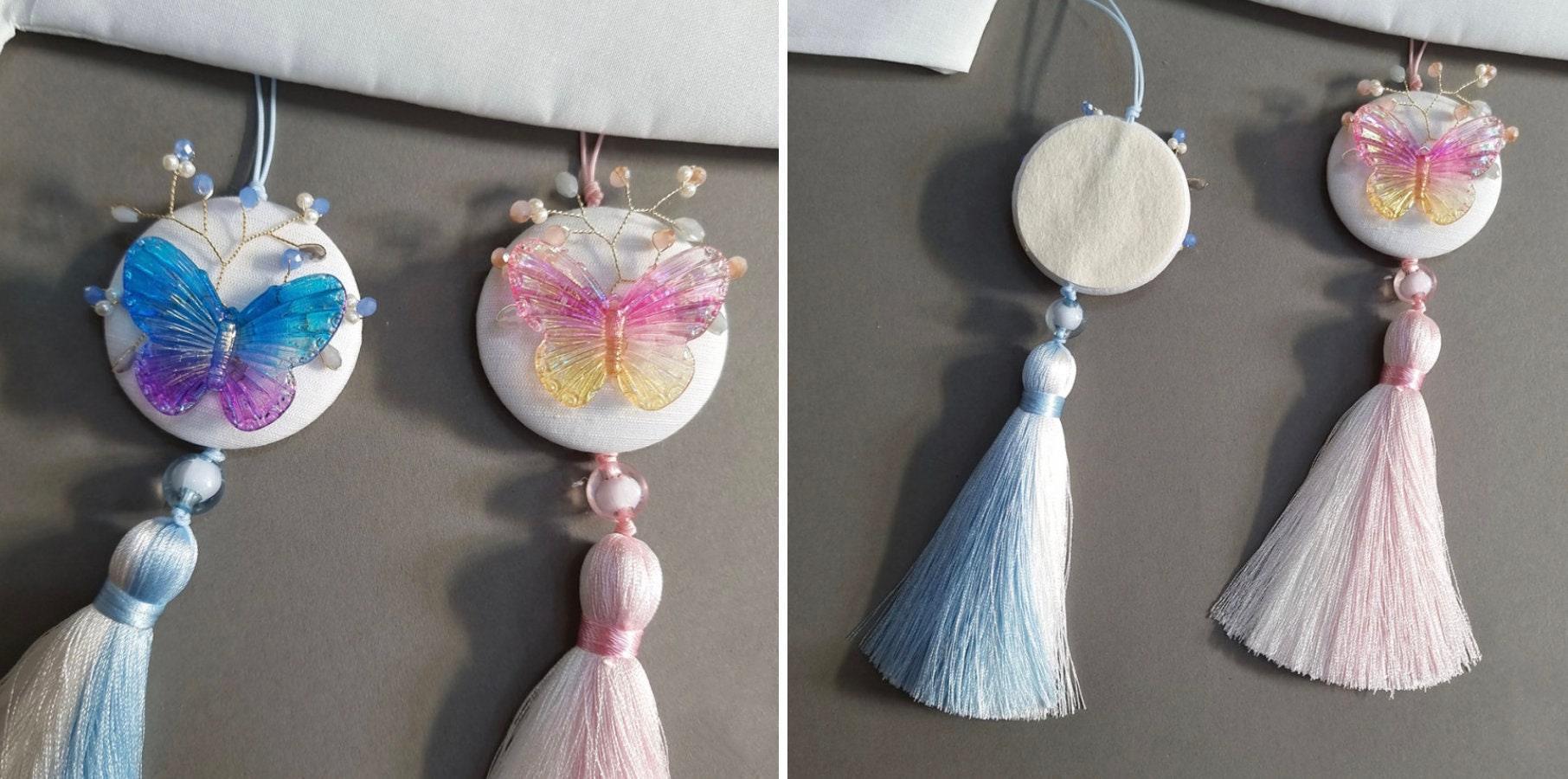 Candy Butterfly Tassel Norigae - Native Korean