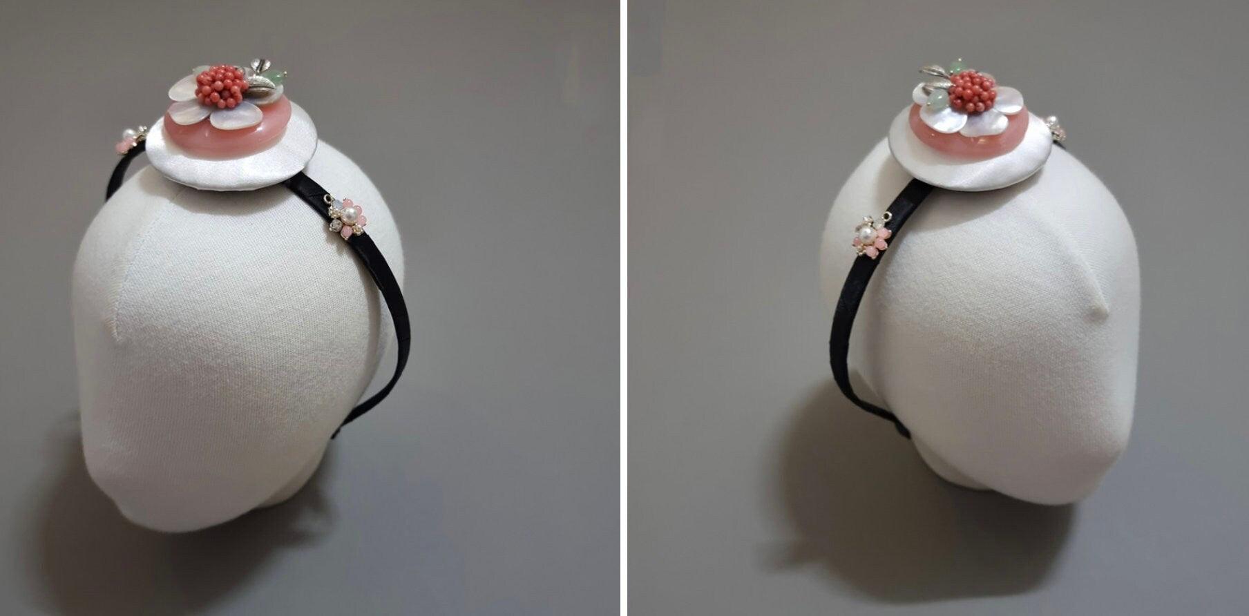 Cherry Floral Headband - Native Korean