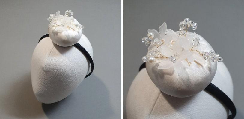 Crystal Floral Headband - Native Korean