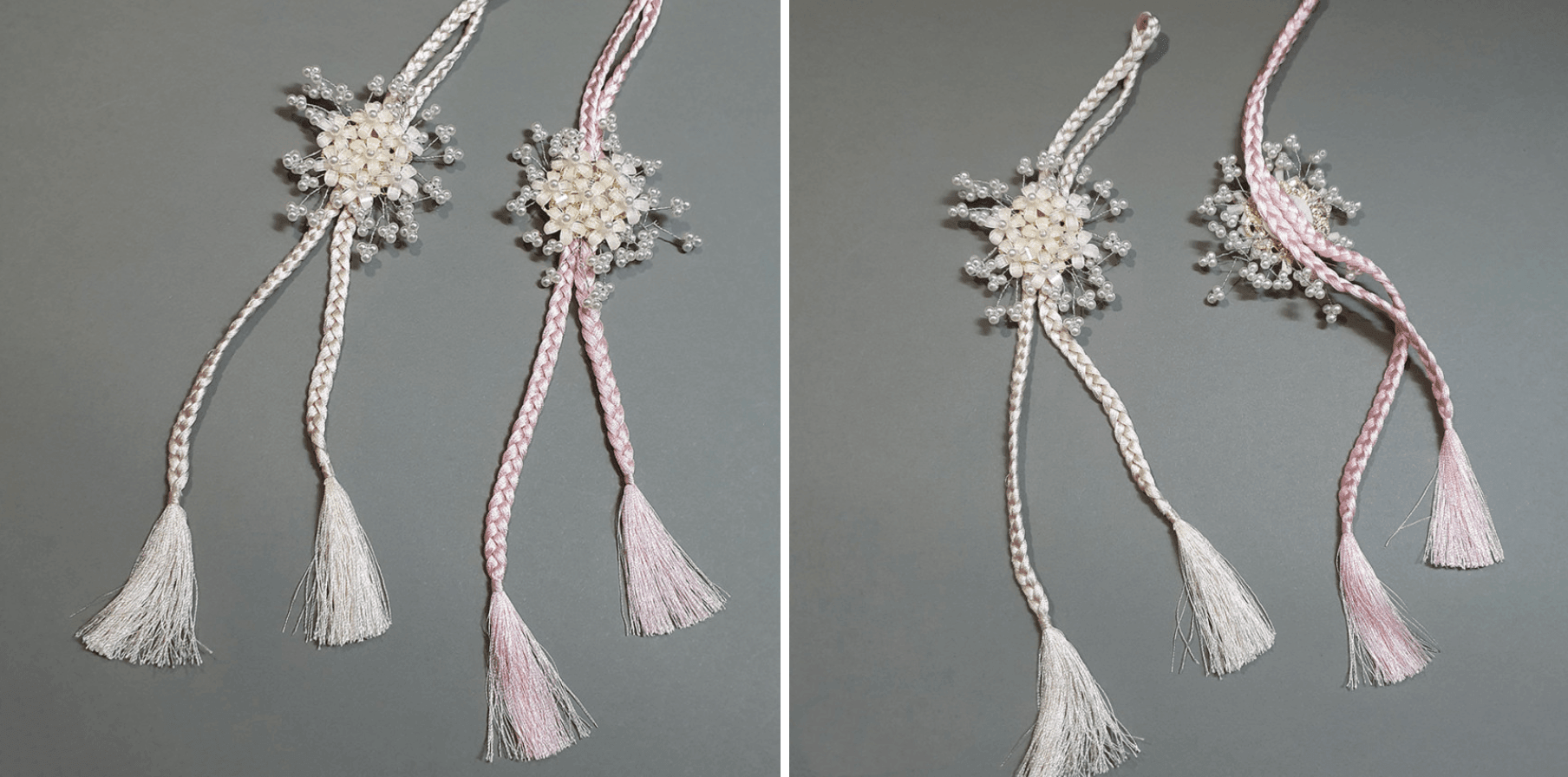 Flower Braided Norigae - Native Korean