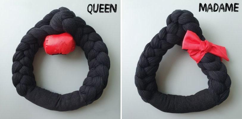 Gold Decoration Queen Style Hairband - Native Korean