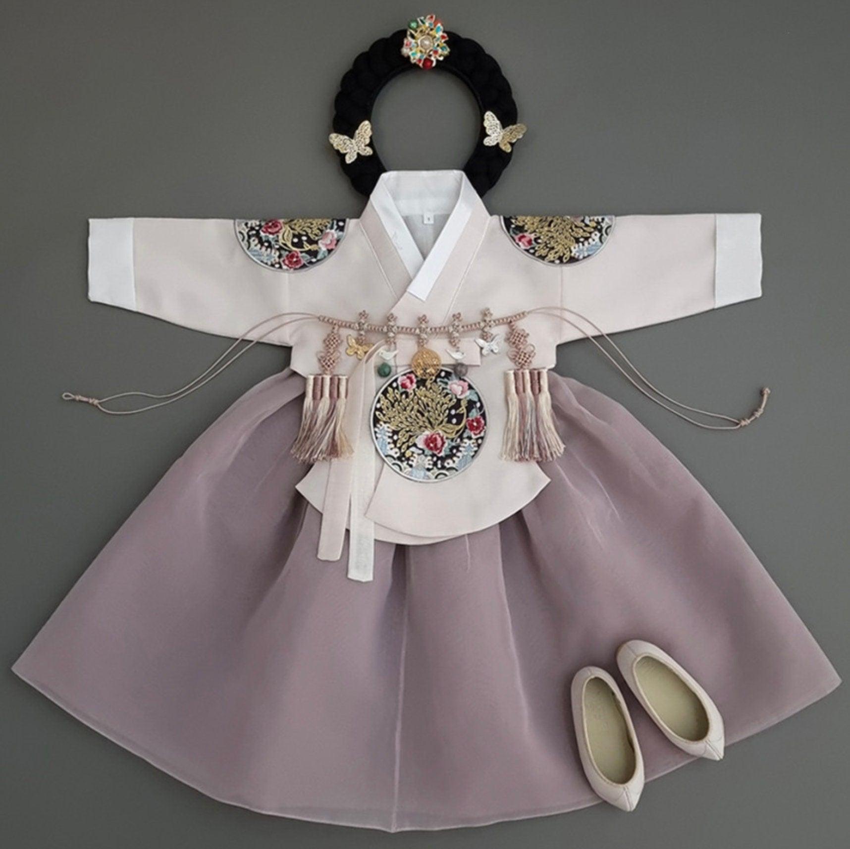 Hyunbi Cocoa Girl Hanbok (100D-10YR) - Native Korean