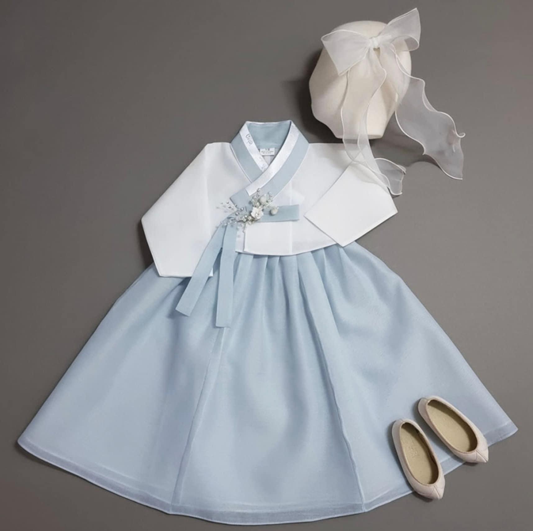 Hyungyoung Sky Girl Hanbok (100D-1YR) - Native Korean