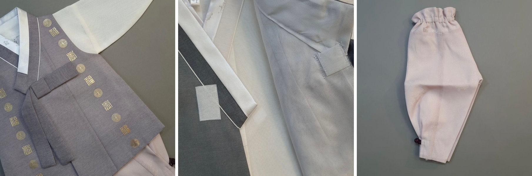 Hyunwoo Brown-gray Boy Hanbok (1-12YR) - Native Korean