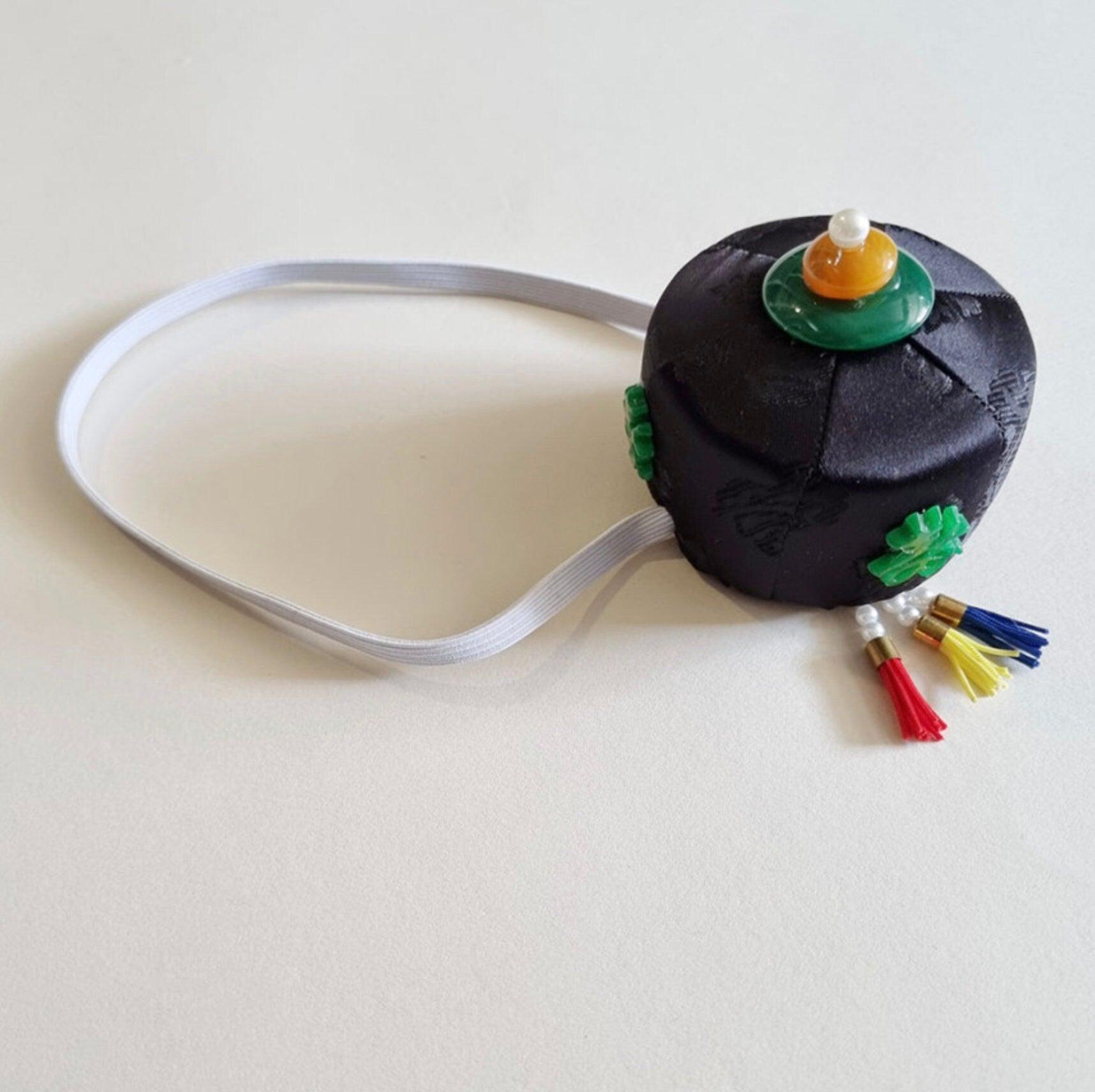 Jade Black Jokduri Korean Coronet - Native Korean