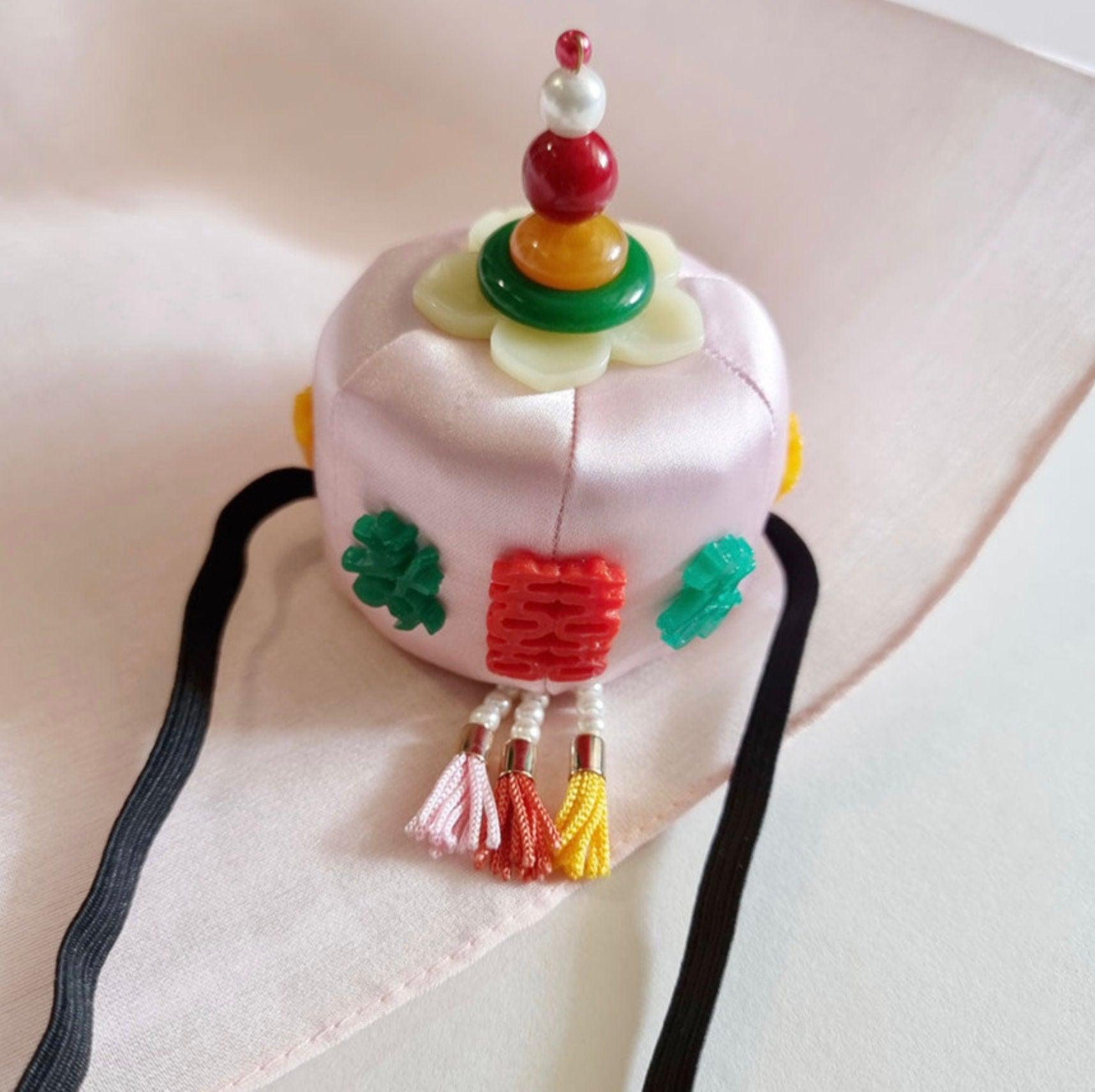 Jade Pink Jokduri Korean Coronet - Native Korean