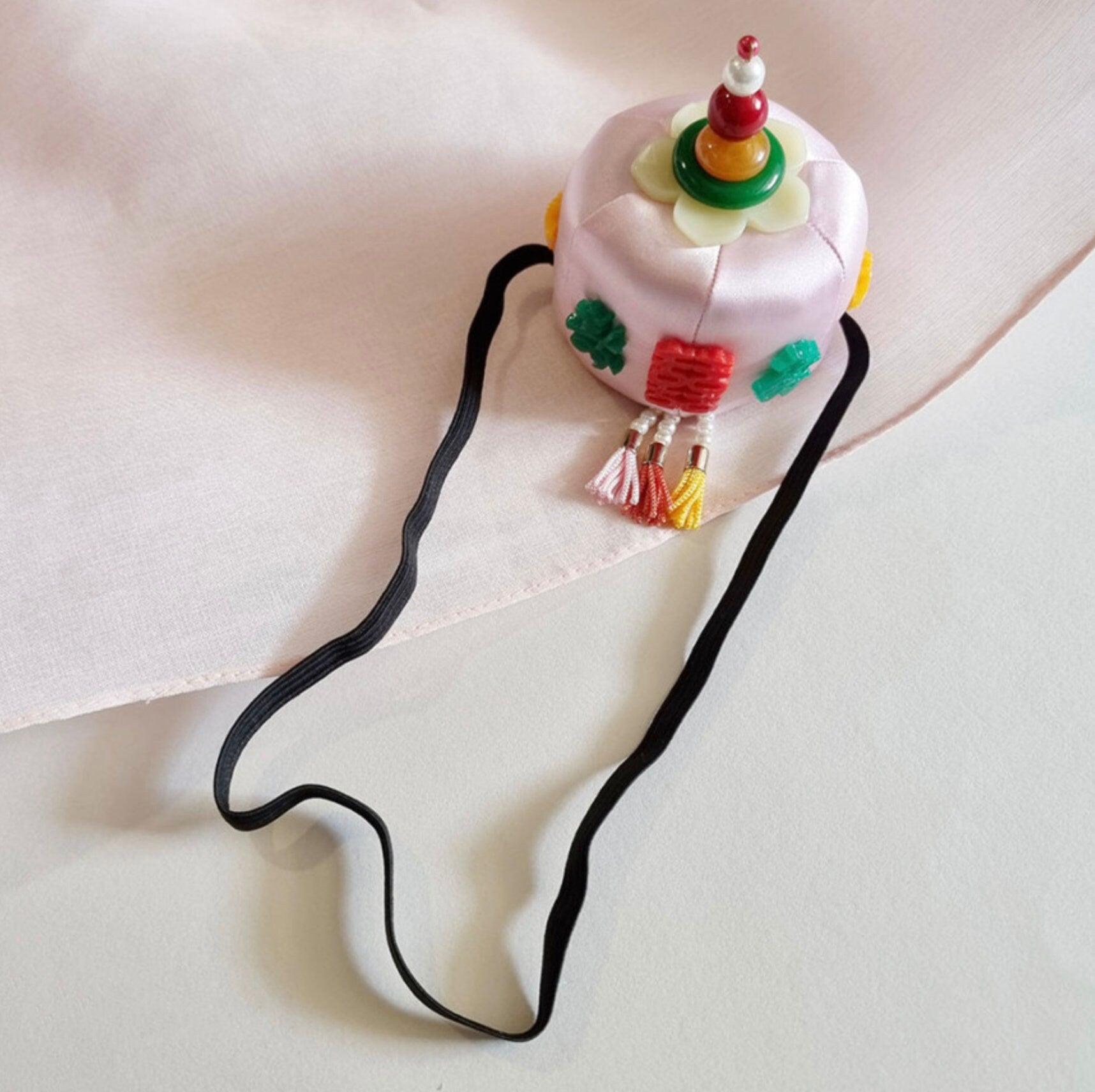 Jade Pink Jokduri Korean Coronet - Native Korean