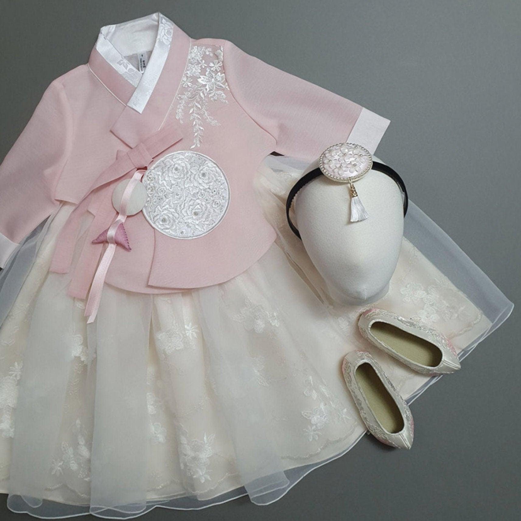 Kaon Dress Girl Hanbok (100D-9YR) - Native Korean