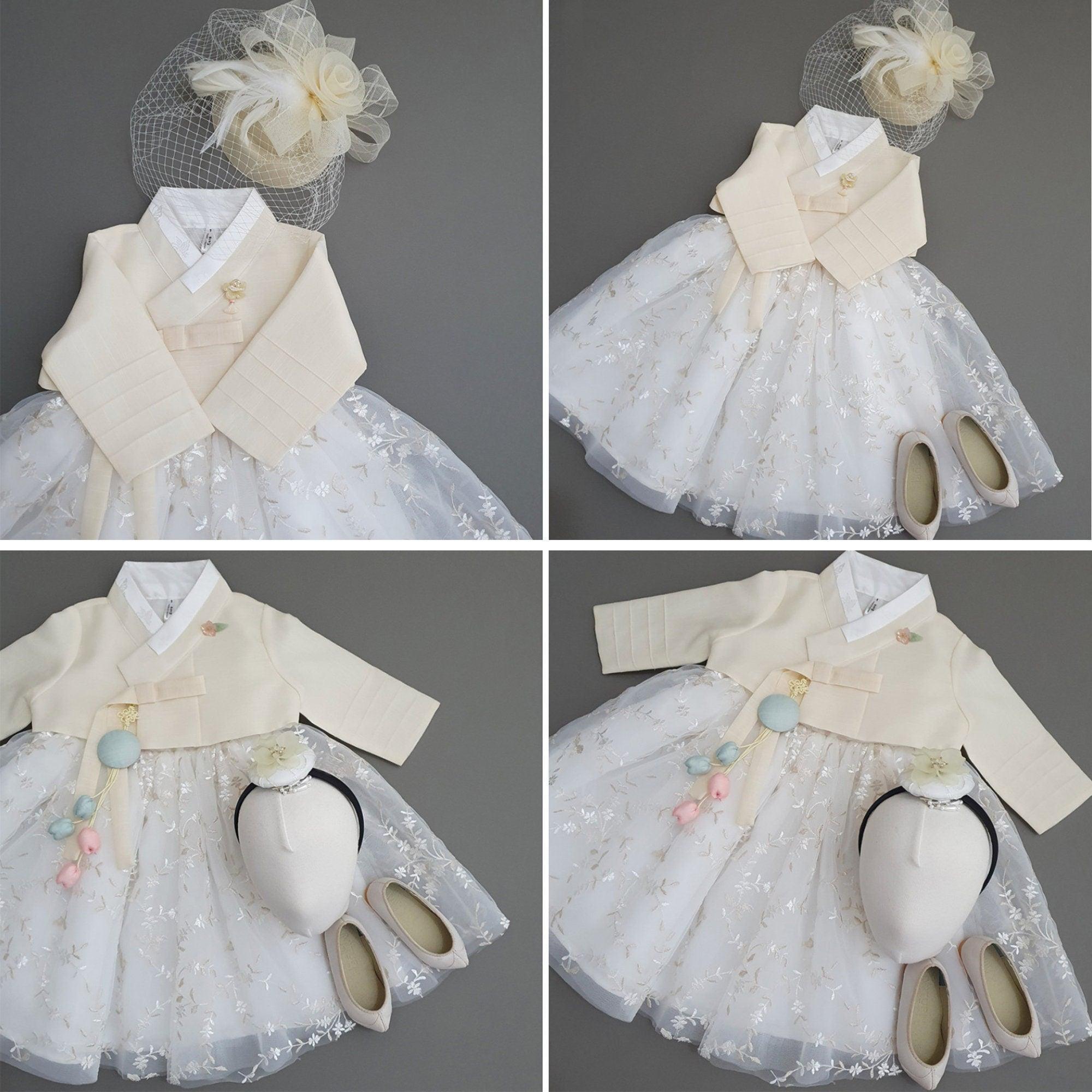 Kawha Dress Girl Hanbok(100D-8YR) - Native Korean