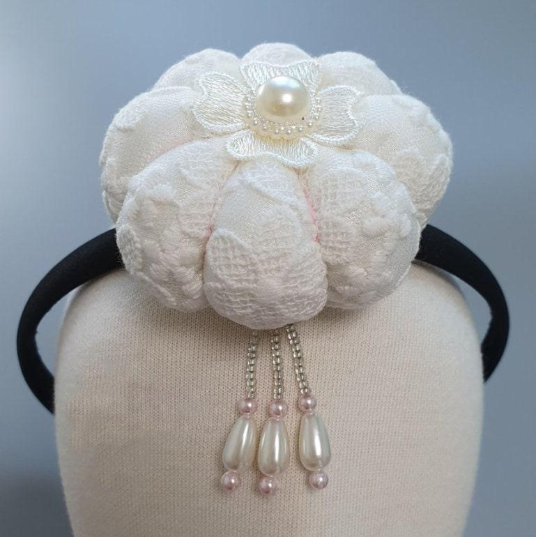 Lace Pumpkin Headband - Native Korean