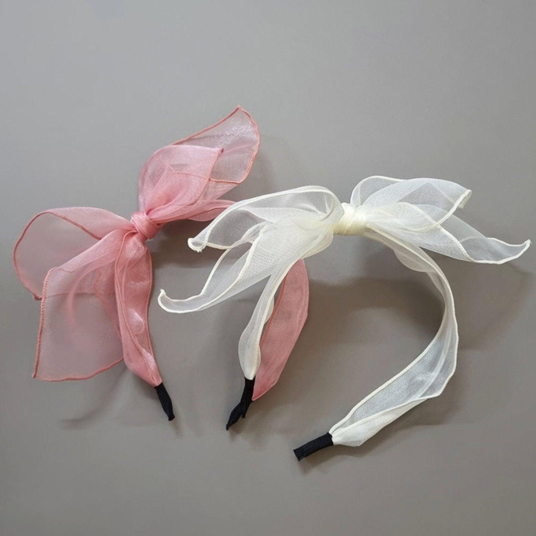 Lace Ribbon Headband - Native Korean