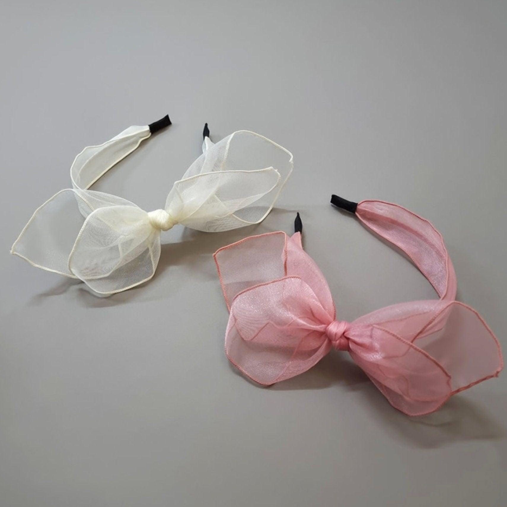 Lace Ribbon Headband - Native Korean