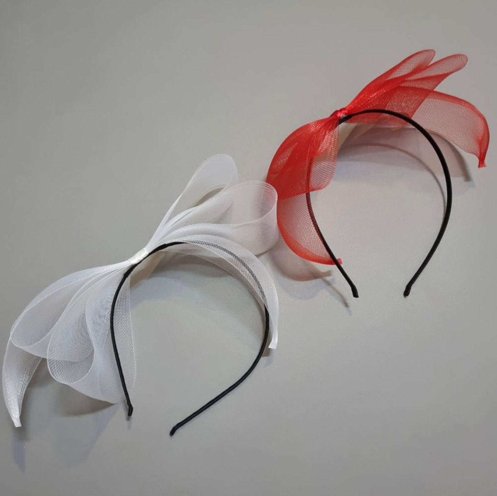 Lace Vivid Ribbon Headband - Native Korean