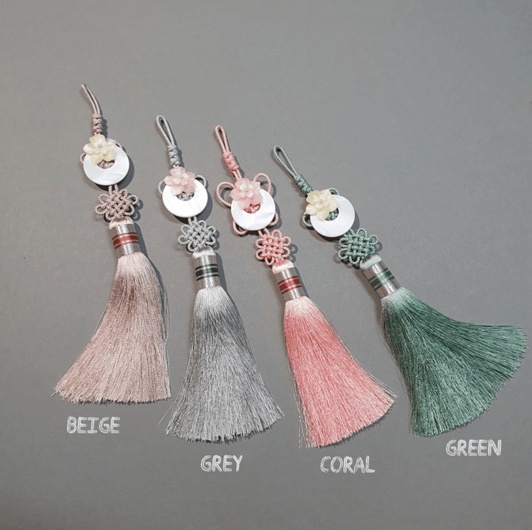 Moon Tassel Norigae - Native Korean