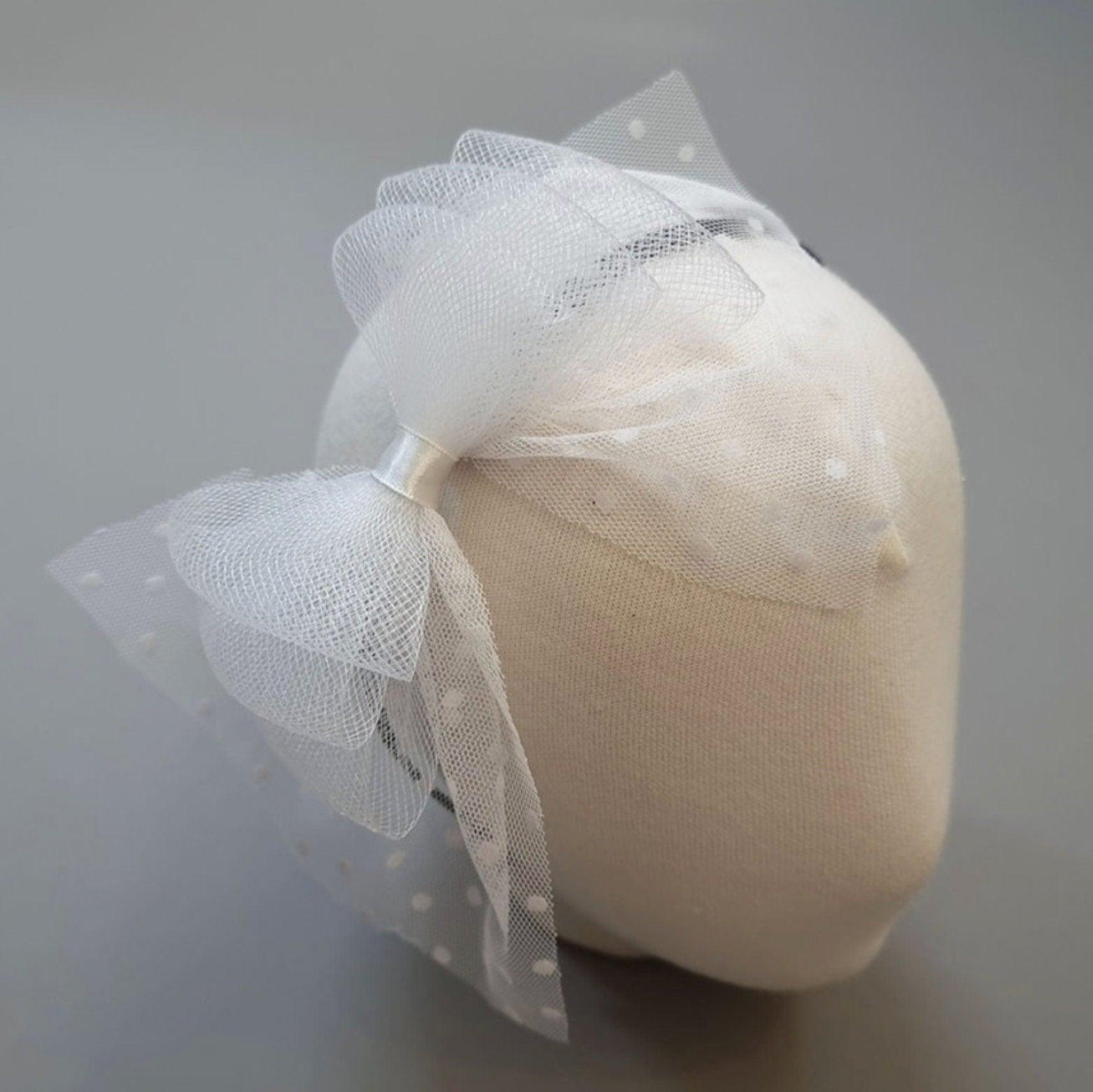 Oversized Lace Ribbon Headband - Native Korean