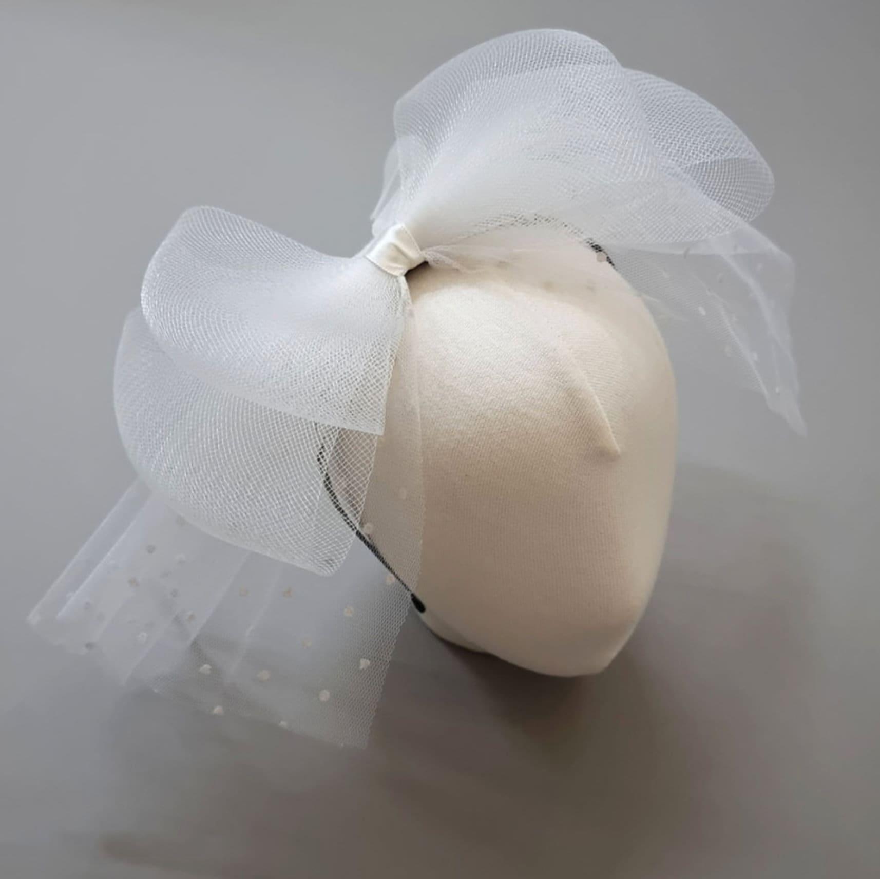 Oversized Lace Ribbon Headband - Native Korean