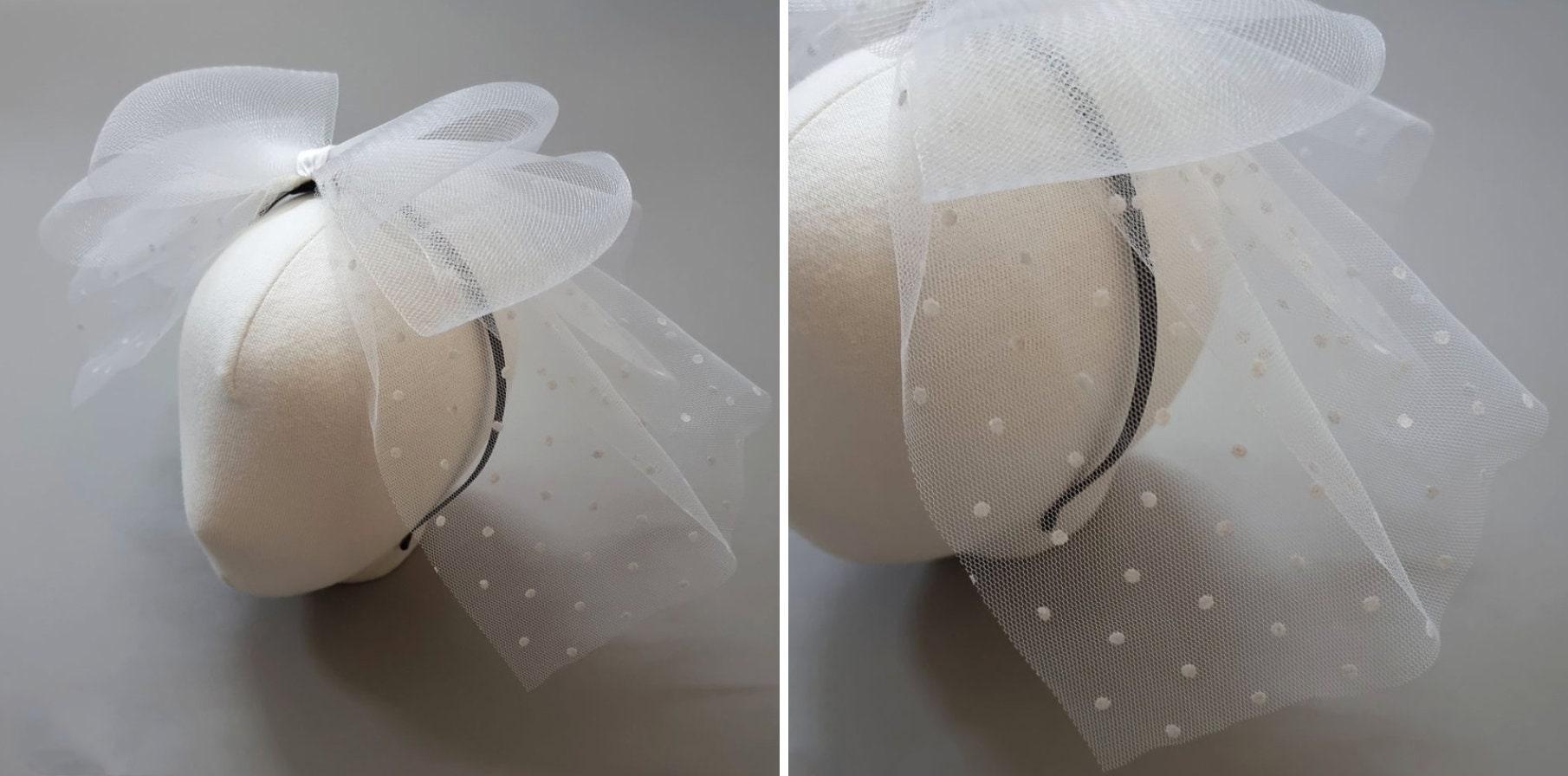 Oversized Lace Ribbon Headband - Native Korean