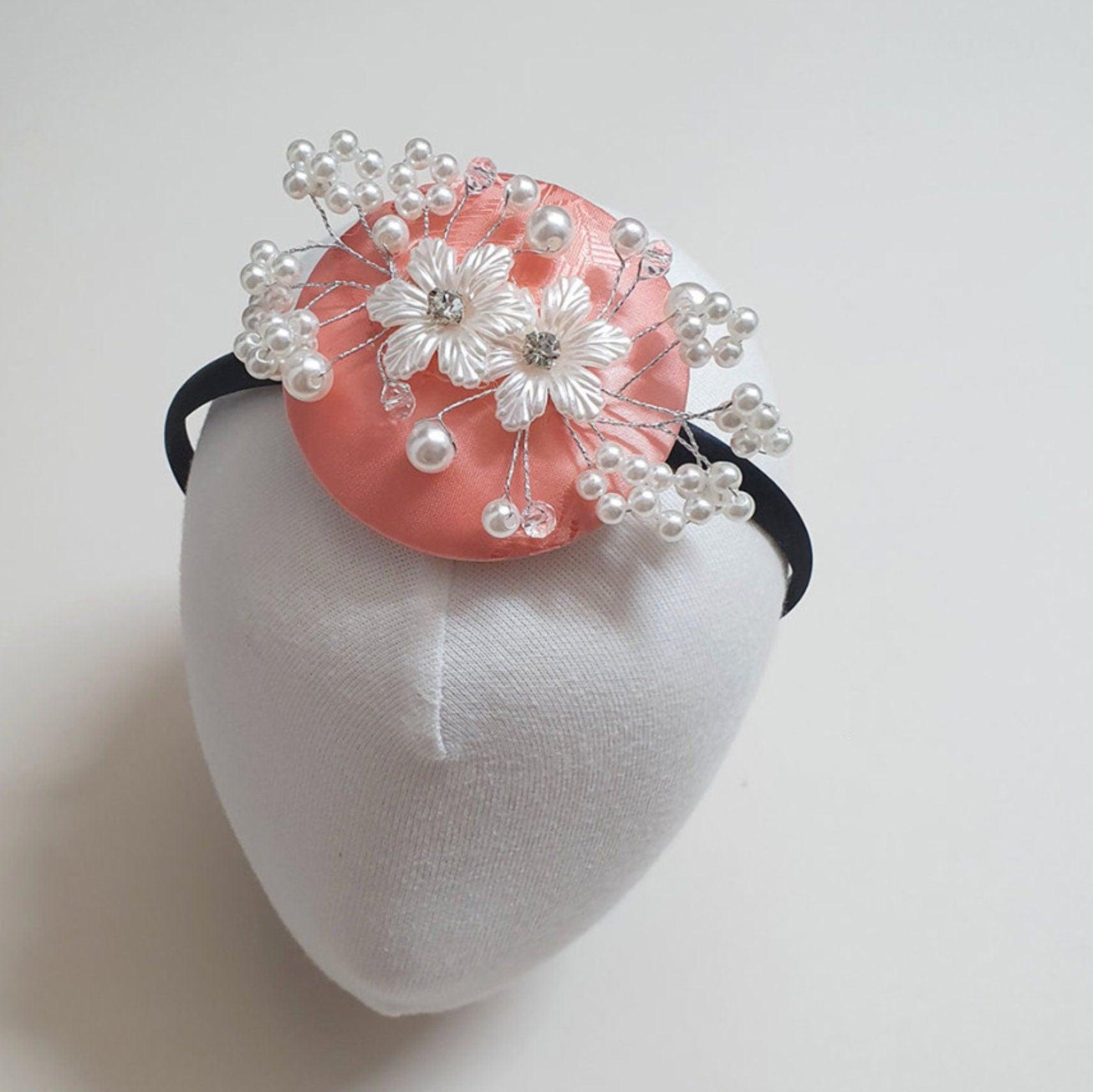 Pearl Flower Headband - Native Korean