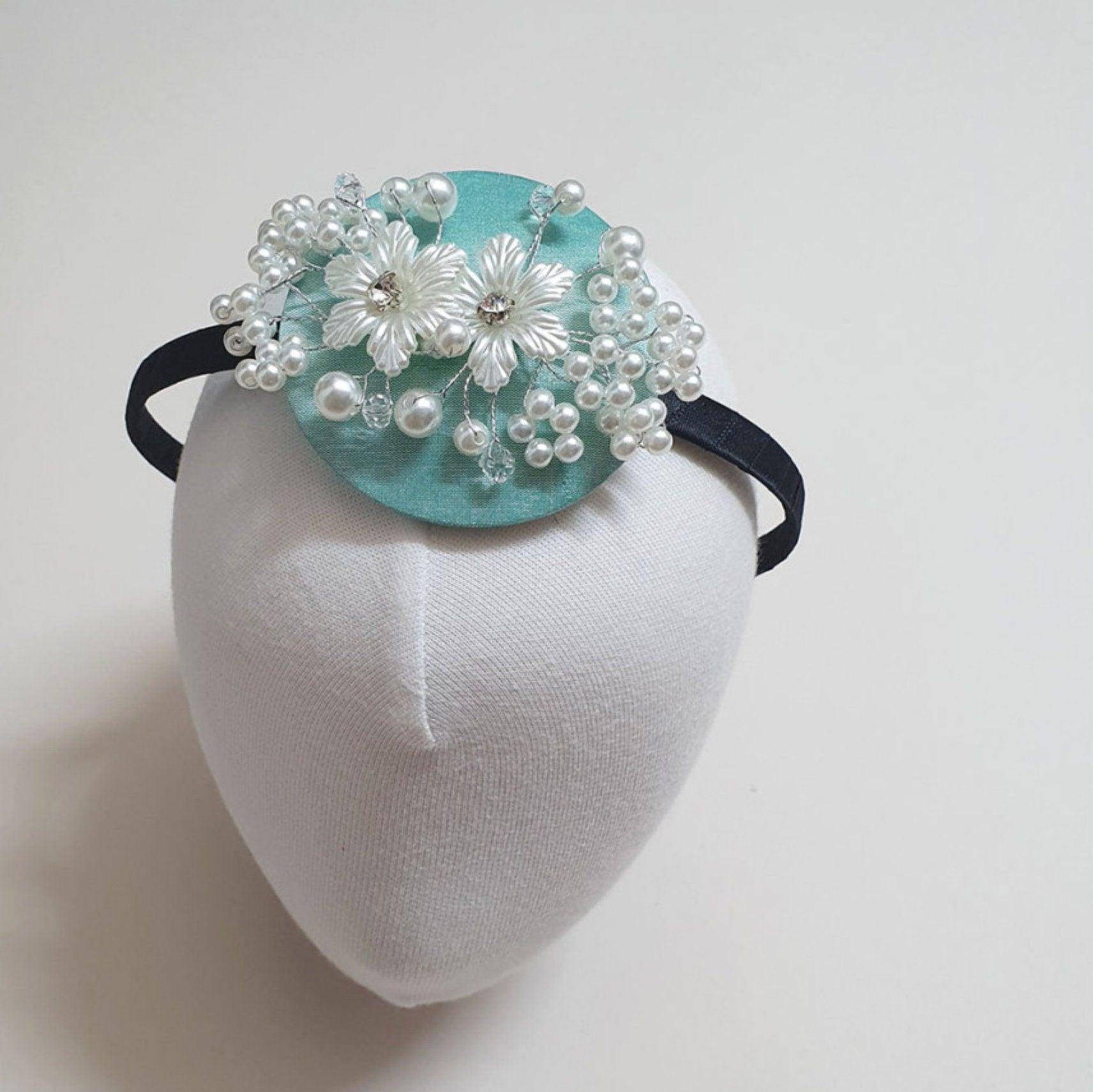 Pearl Flower Headband - Native Korean