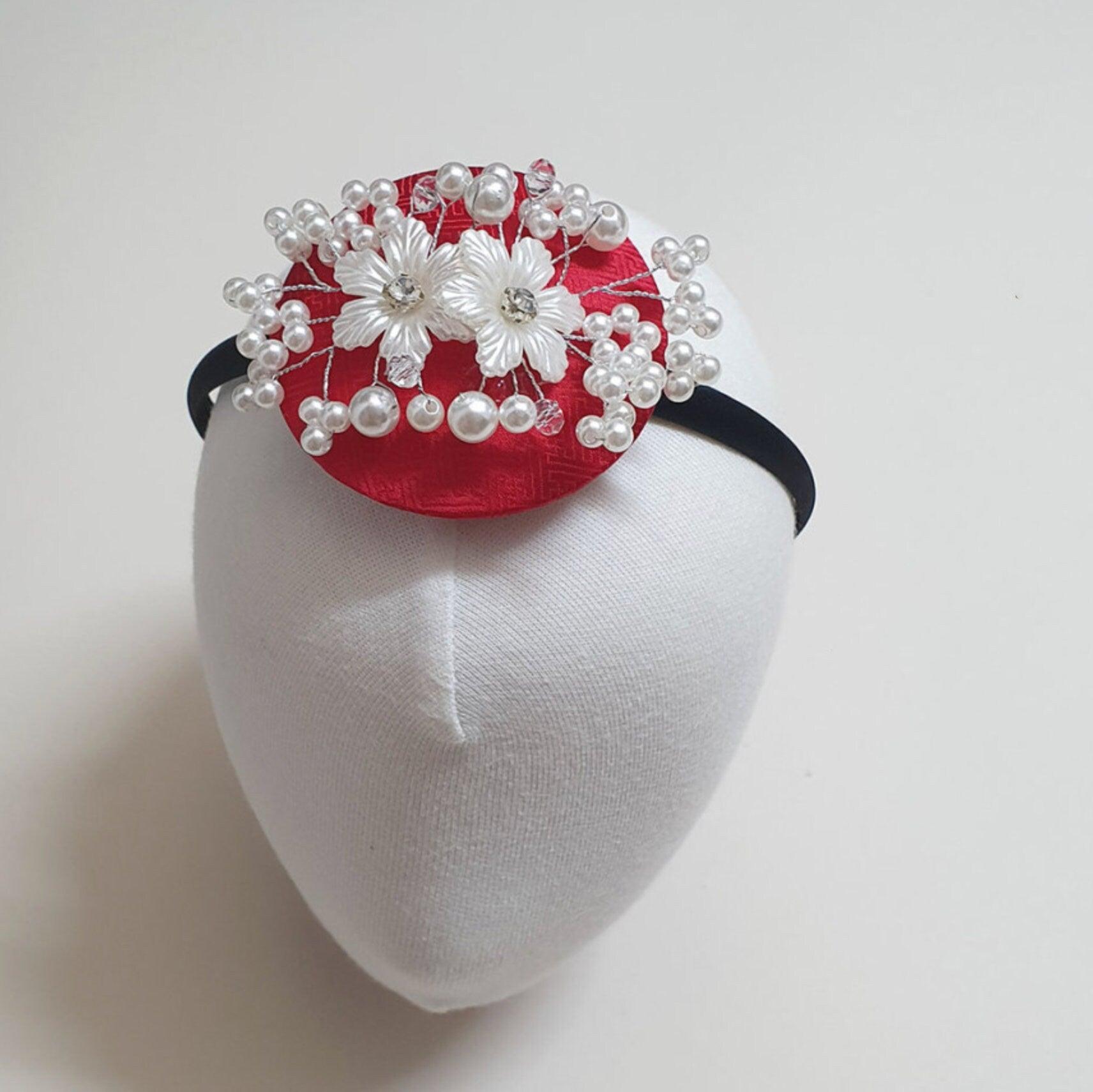 Pearl Flower Headband - Native Korean