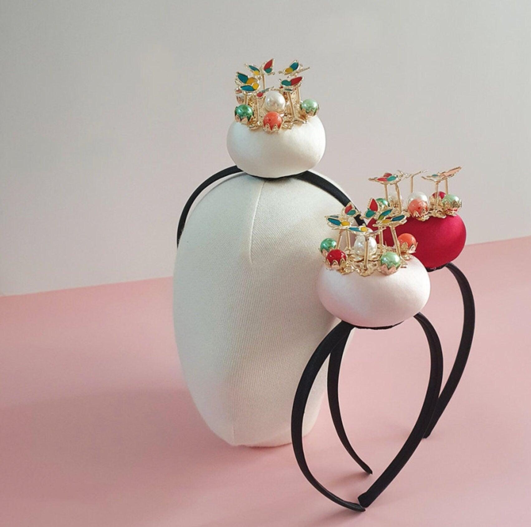 Princess Jokduri Cushion Headband - Native Korean