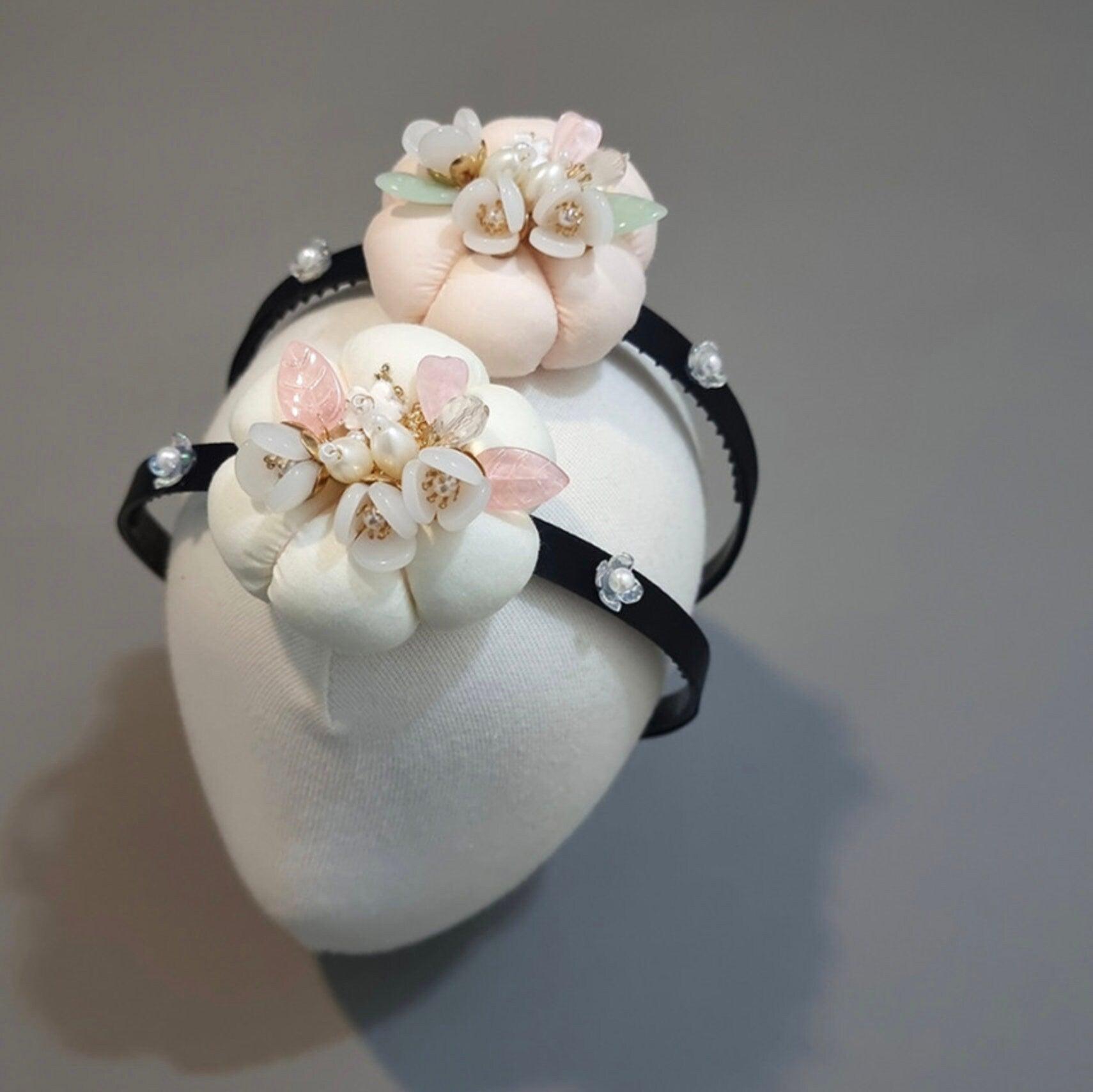 Rose Pumpkin Headband - Native Korean