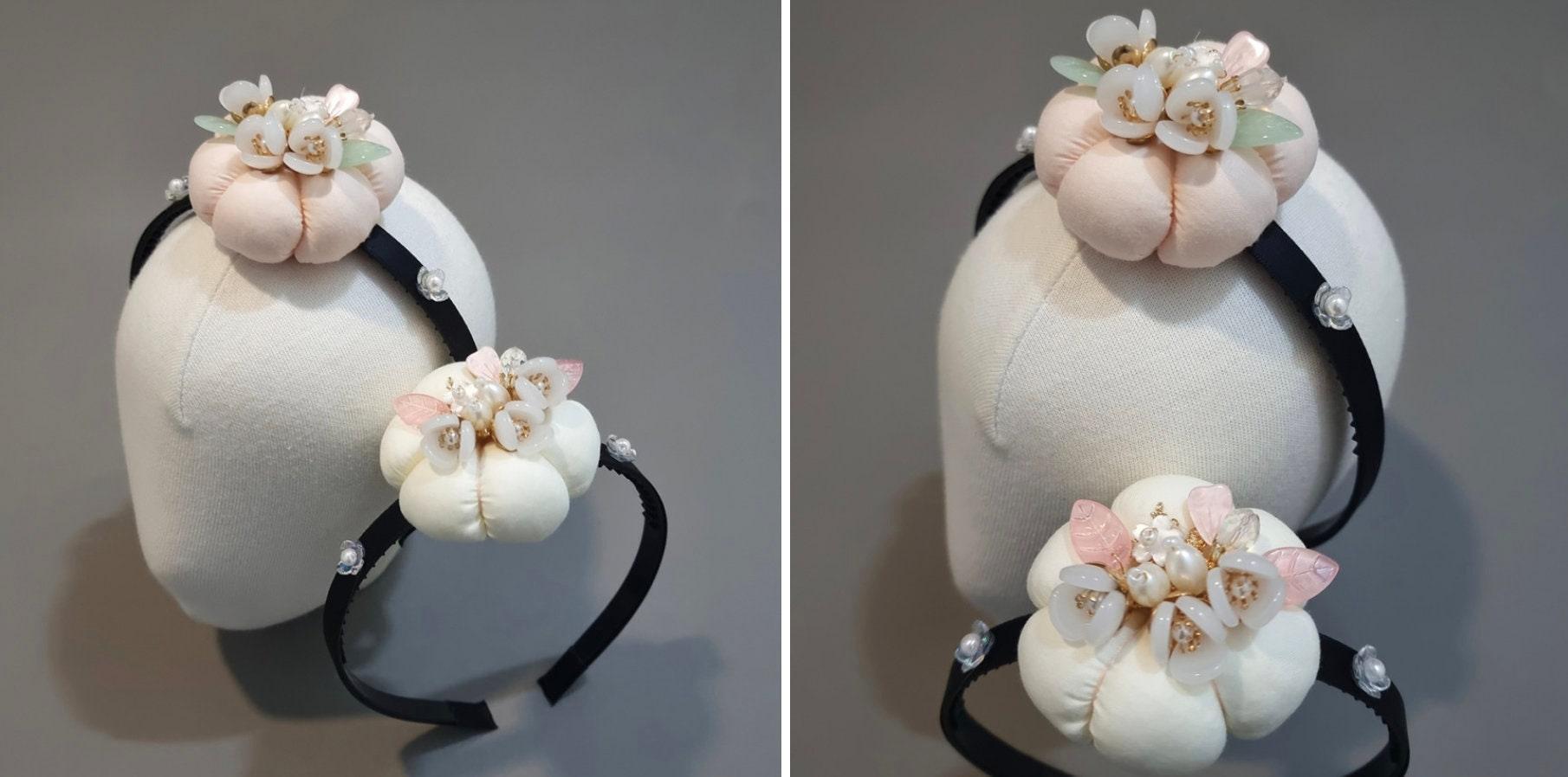 Rose Pumpkin Headband - Native Korean