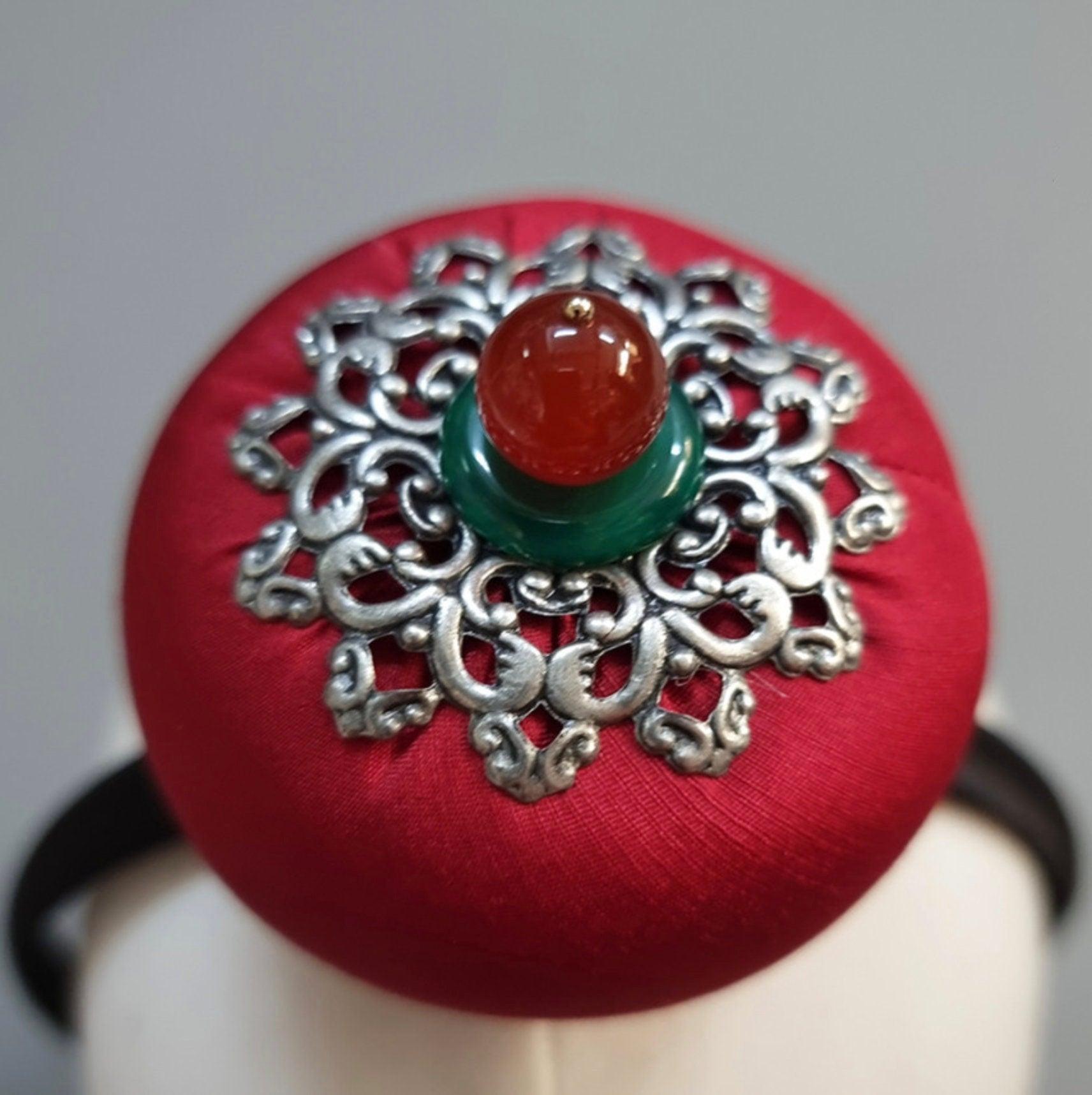 Silk Antique Headband - Native Korean