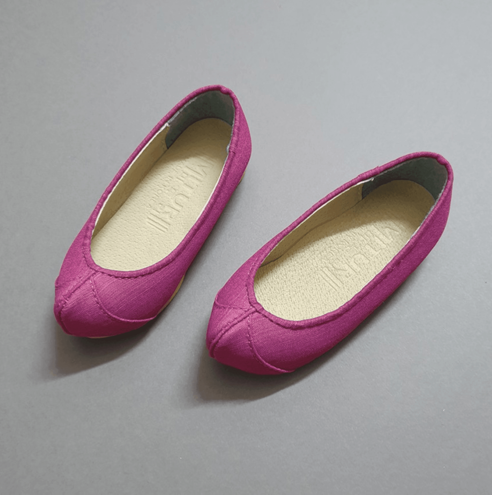 Stitched Solid Girl Hanbok Shoes (130~140mm) - Native Korean