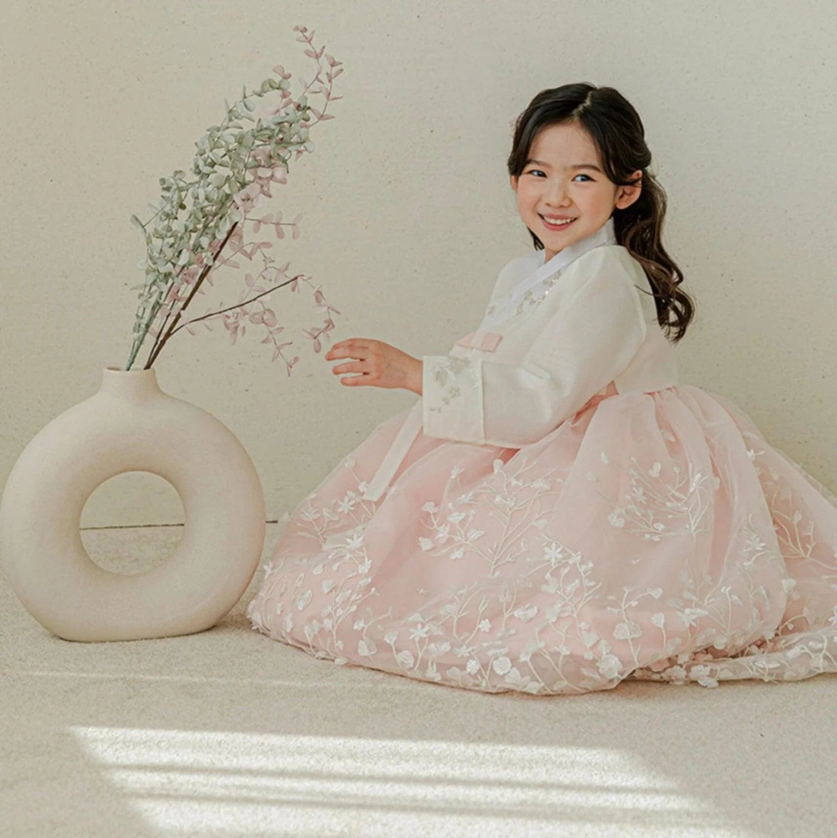 Yuna Dress Girl Hanbok (1-10YR) - Native Korean