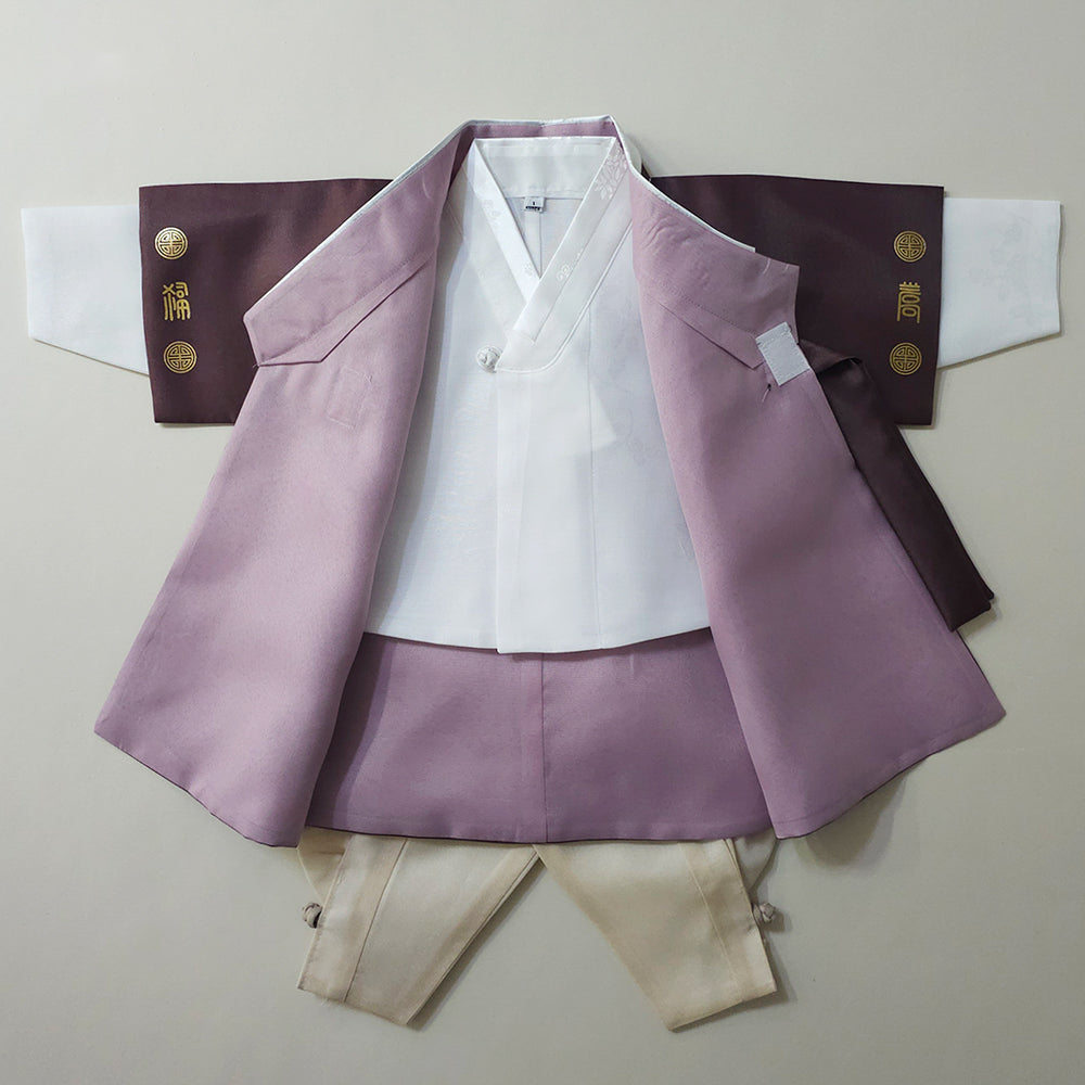 Dongdo Brown Boy Hanbok (1-12YR)